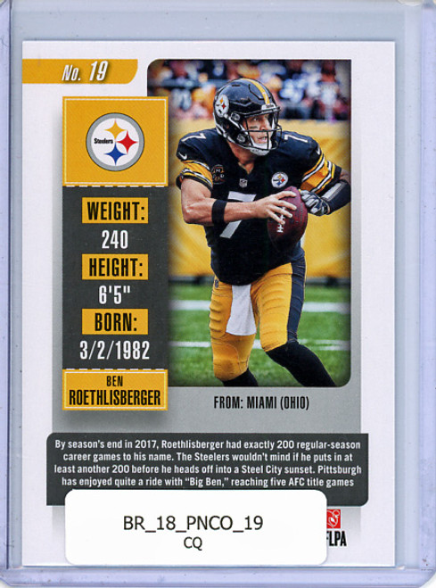 Ben Roethlisberger 2018 Contenders #19 (CQ)