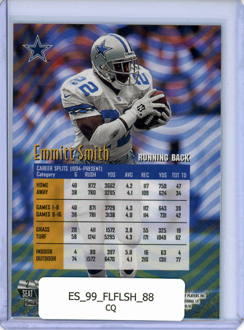 Emmitt Smith 1999 Flair Showcase #88 (CQ)