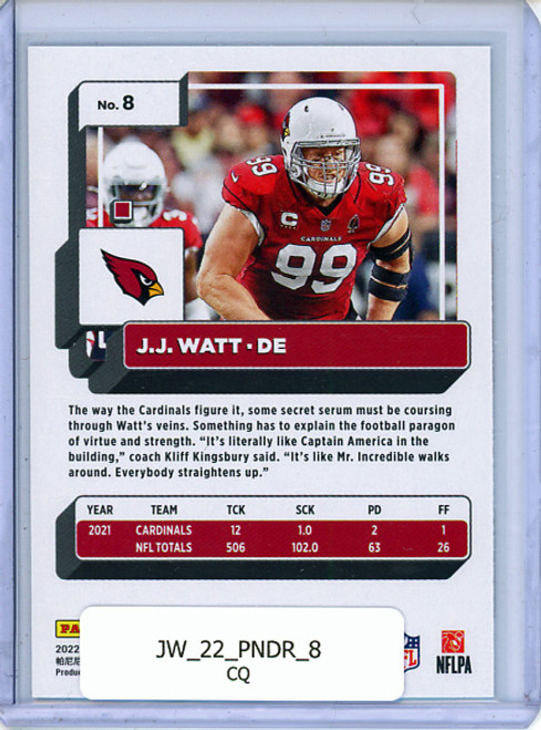 J.J. Watt 2022 Donruss #8 (CQ)