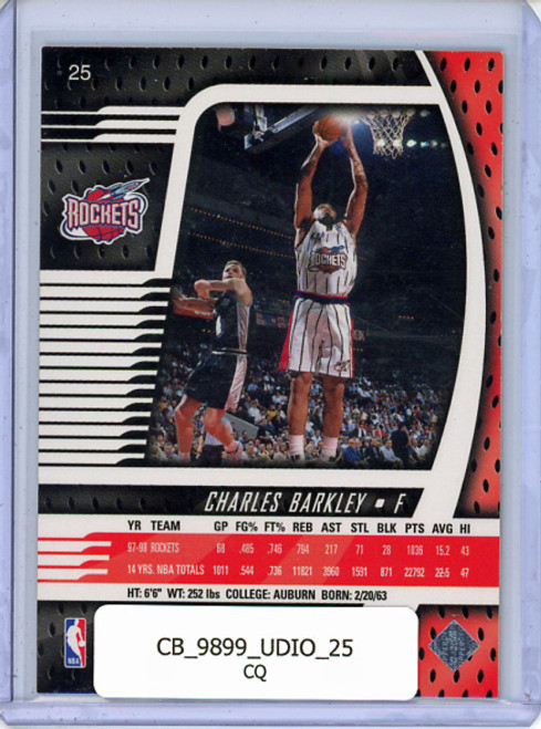 Charles Barkley 1998-99 Ionix #25 (CQ)