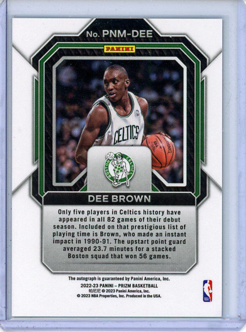 Dee Brown 2022-23 Prizm, Penmanship #PNM-DEE (1) (CQ)