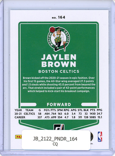 Jaylen Brown 2021-22 Donruss #164 (CQ)