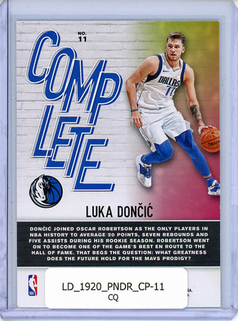 Luka Doncic 2019-20 Donruss, Complete Players #11 (CQ)