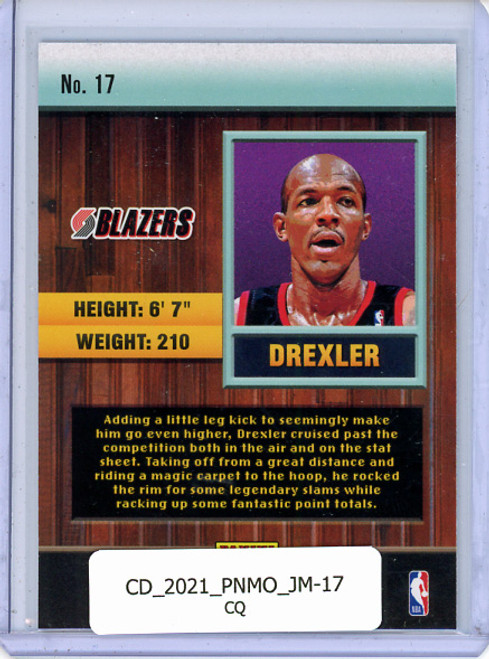 Clyde Drexler 2020-21 Mosaic, Jam Masters #17 (CQ)