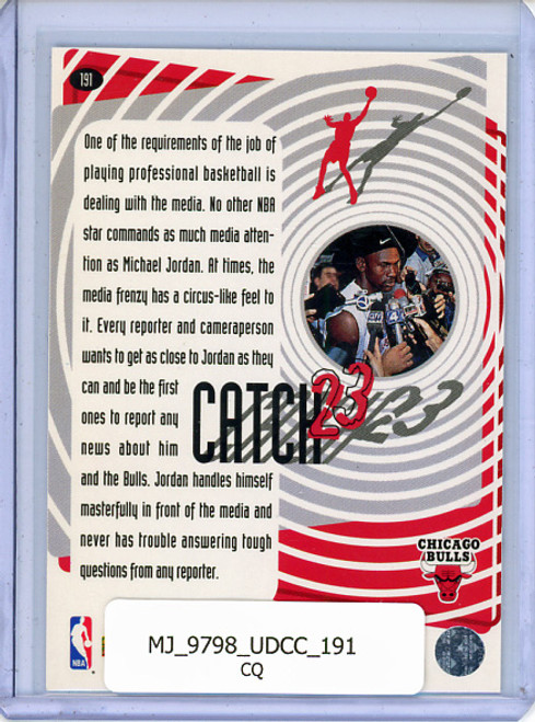 Michael Jordan 1997-98 Collector's Choice #191 Catch 23 (CQ)