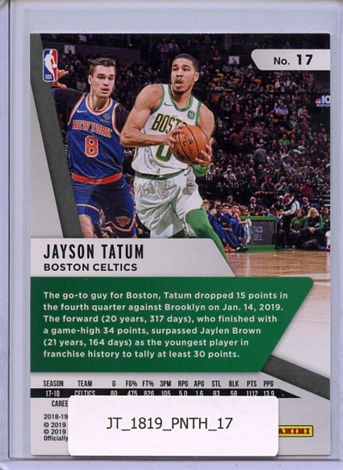 Jayson Tatum 2018-19 Threads #17