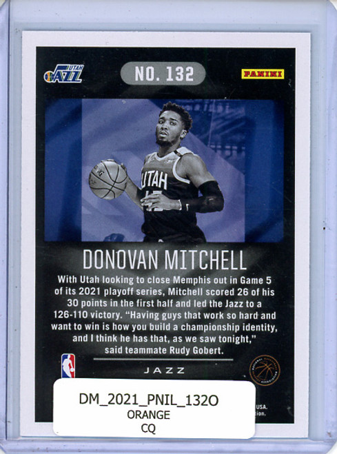 Donovan Mitchell 2020-21 Illusions #132 Orange (CQ)