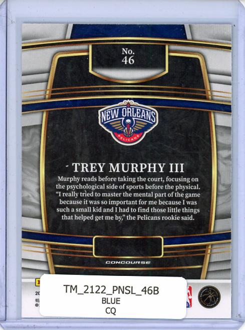 Trey Murphy III 2021-22 Select #46 Concourse Blue (CQ)
