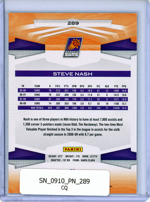 Steve Nash 2009-10 Panini #289 (CQ)