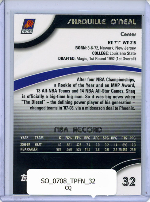 Shaquille O'Neal 2007-08 Finest #32 (CQ)