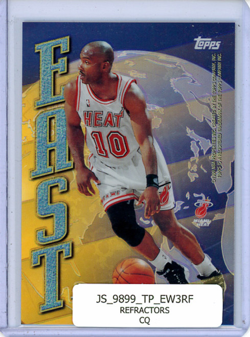 John Stockton, Tim Hardaway 1998-99 Topps, East/West #EW3 Refractors (CQ)