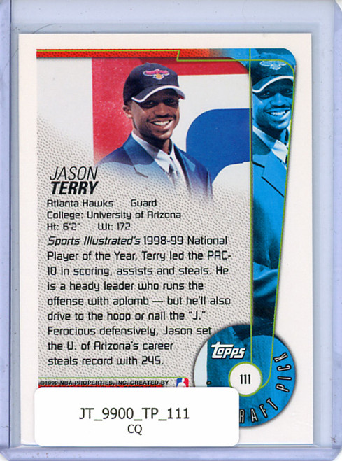 Jason Terry 1999-00 Topps #111 (CQ)