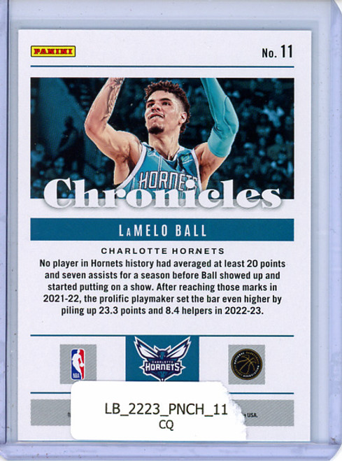 LaMelo Ball 2022-23 Chronicles #11 (CQ)