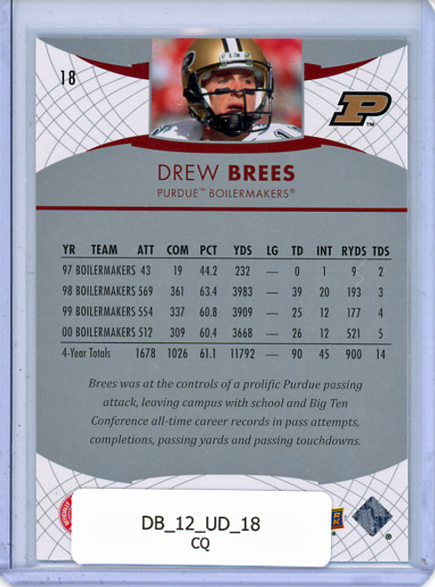 Drew Brees 2012 Upper Deck #18 (CQ)