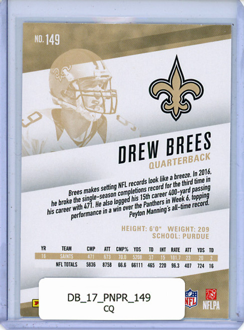 Drew Brees 2017 Prestige #149 (CQ)