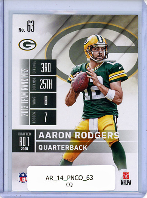 Aaron Rodgers 2014 Contenders #63 (CQ)