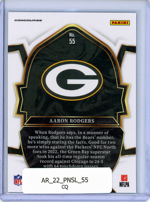 Aaron Rodgers 2022 Select #55 Concourse (CQ)