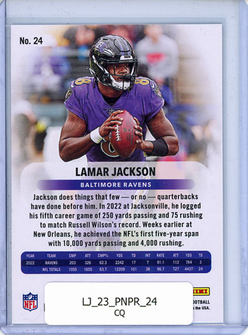 Lamar Jackson 2023 Prestige #24 (CQ)