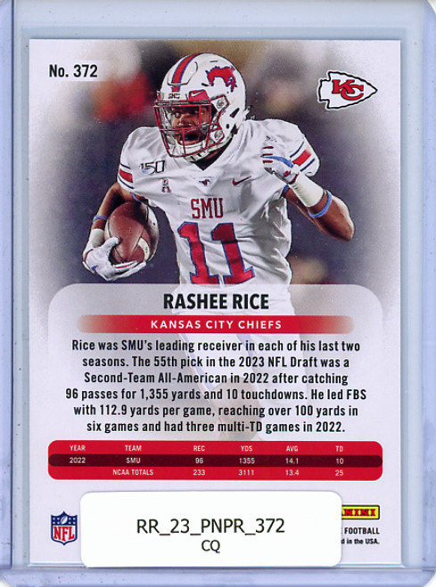 Rashee Rice 2023 Prestige #372 (CQ)