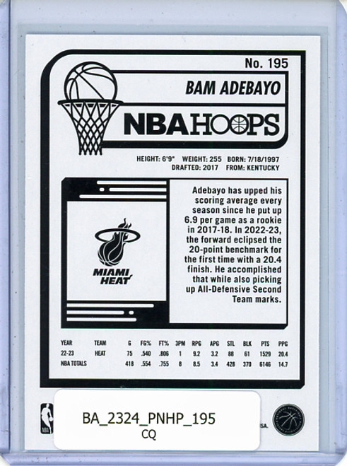 Bam Adebayo 2023-24 Hoops #195 (CQ)