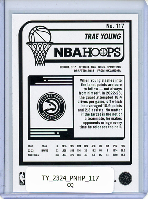 Trae Young 2023-24 Hoops #117 (CQ)