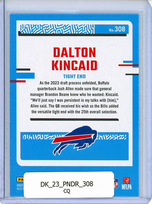 Dalton Kincaid 2023 Donruss #308 (CQ)