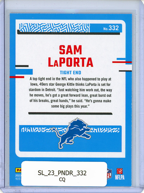 Sam LaPorta 2023 Donruss #332 (CQ)