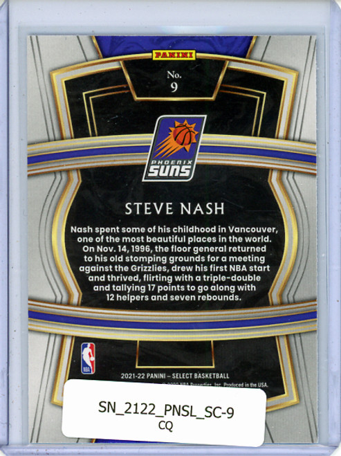 Steve Nash 2021-22 Select, Select Company #9 (CQ)