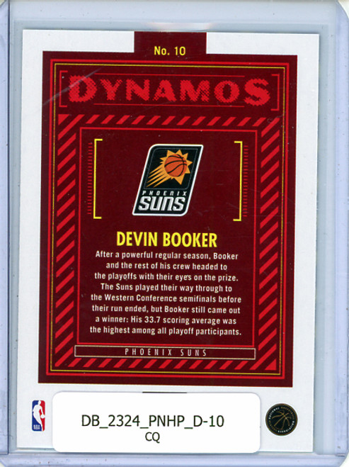 Devin Booker 2023-24 Hoops, Dynamos #10 (CQ)