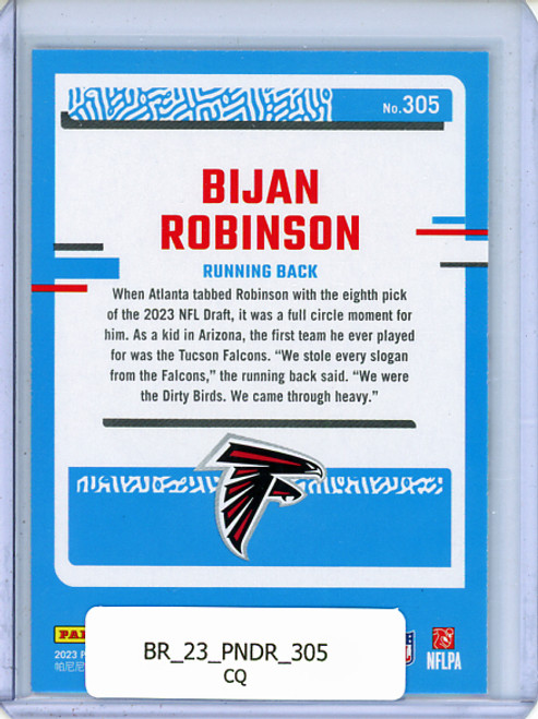 Bijan Robinson 2023 Donruss #305 (CQ)