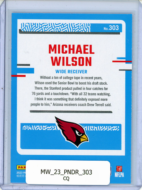 Michael Wilson 2023 Donruss #303 (CQ)