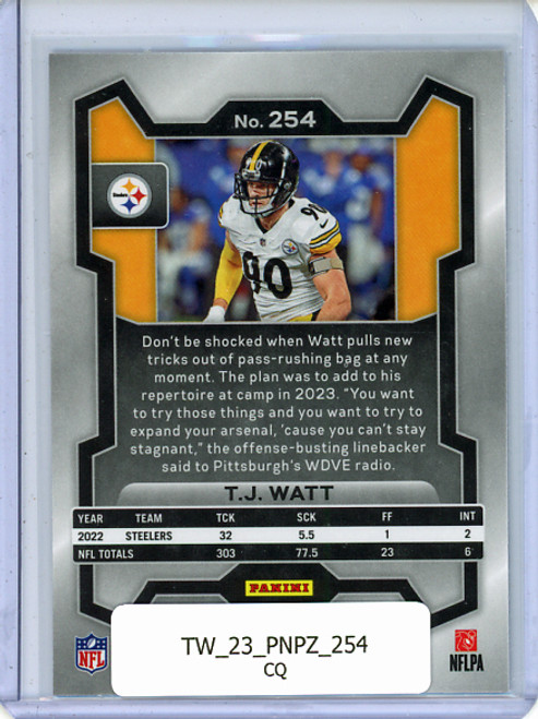 T.J. Watt 2023 Prizm #254 (CQ)