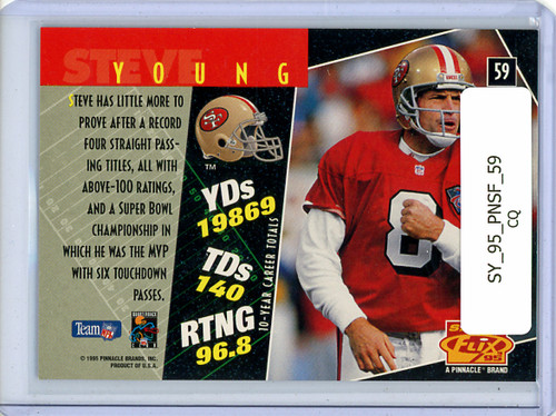 Steve Young 1995 Sportflix #59 (CQ)