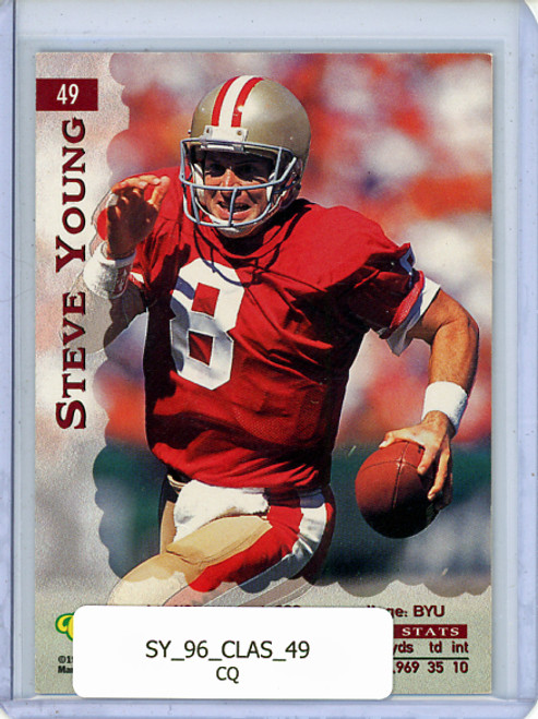 Steve Young 1996 Classic Assets #49 (CQ)