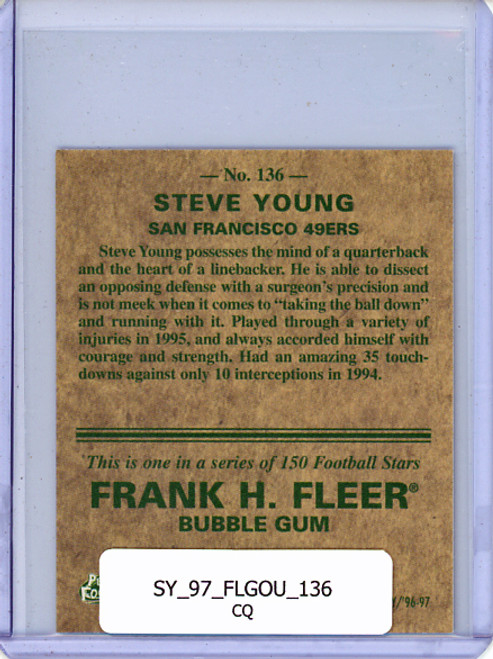 Steve Young 1997 Goudey #136 (CQ)