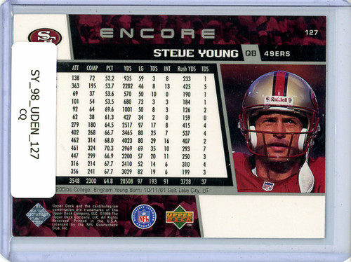Steve Young 1998 Encore #127 (CQ)