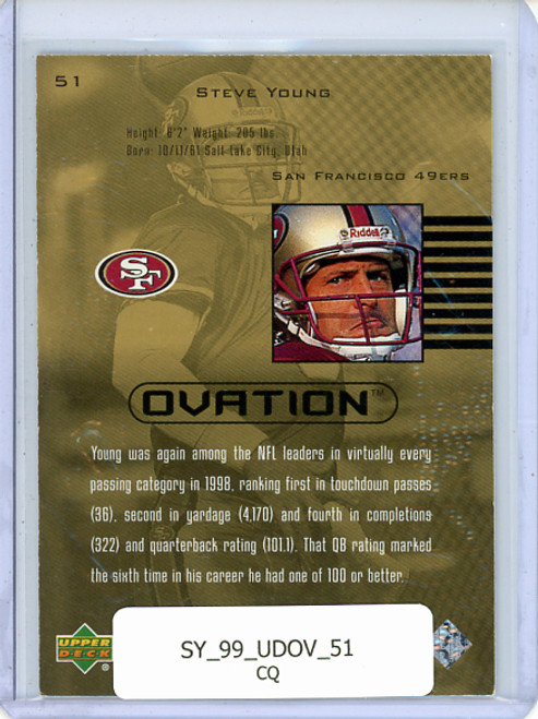 Steve Young 1999 Ovation #51 (CQ)