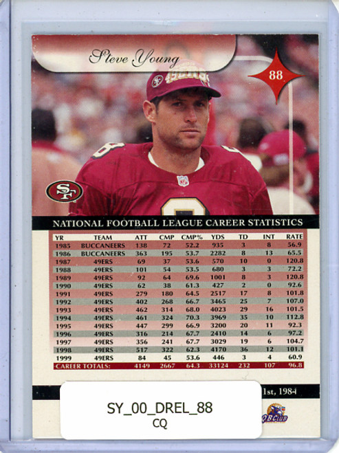 Steve Young 2000 Donruss Elite #88 (CQ)