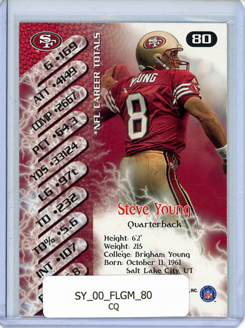 Steve Young 2000 Gamers #80 (CQ)