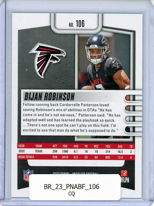 Bijan Robinson 2023 Absolute #106 (CQ)