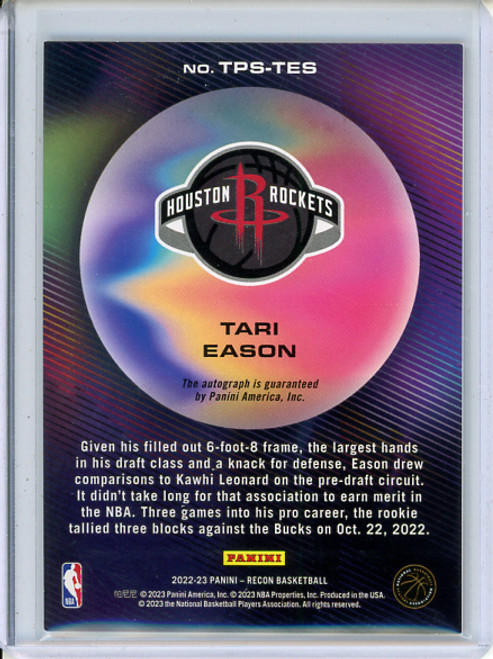 Tari Eason 2022-23 Recon, True Potential Signatures #TPS-TES Red (#06/75) (CQ)