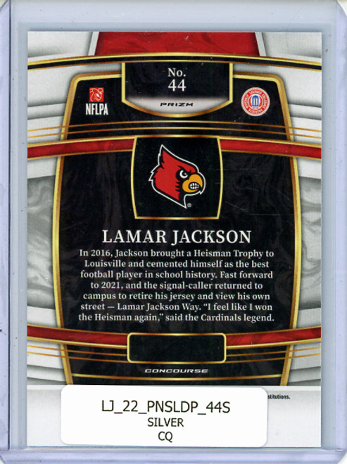 Lamar Jackson 2022 Select Draft Picks #44 Concourse Silver (CQ)