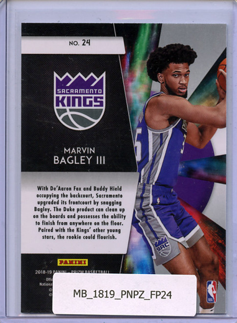 Marvin Bagley III 2018-19 Prizm, Freshman Phenoms #24