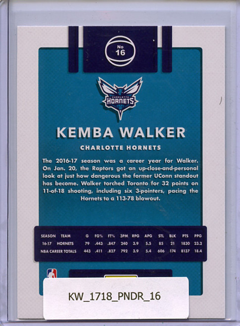 Kemba Walker 2017-18 Donruss #16