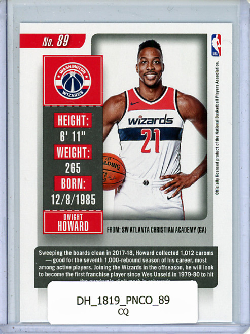 Dwight Howard 2018-19 Contenders #89 (CQ)