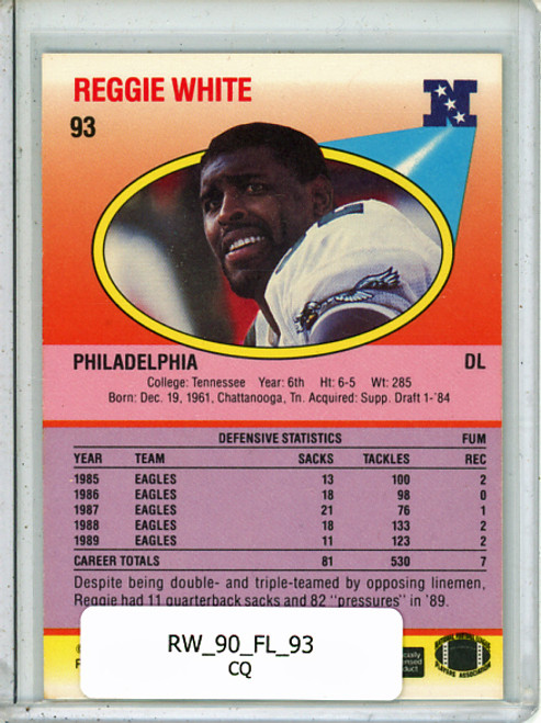 Reggie White 1990 Fleer #93 (CQ)