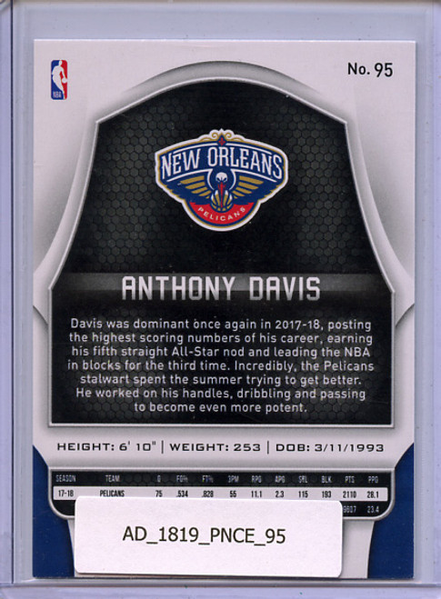 Anthony Davis 2018-19 Certified #95