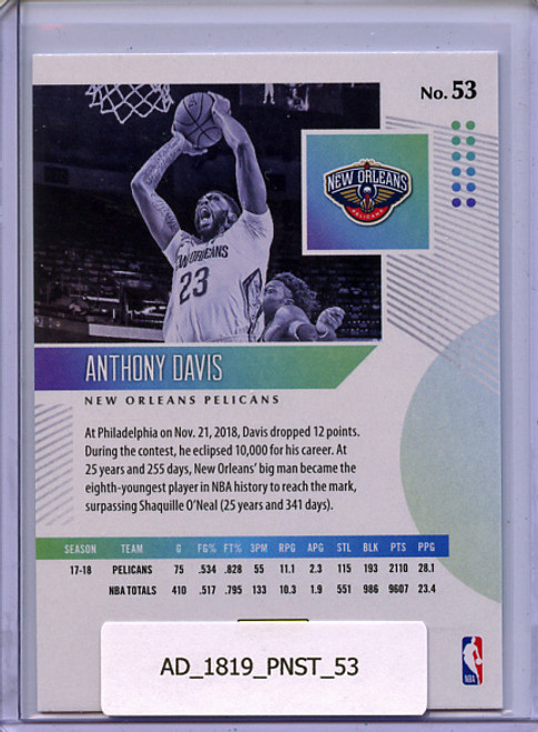 Anthony Davis 2018-19 Status #53