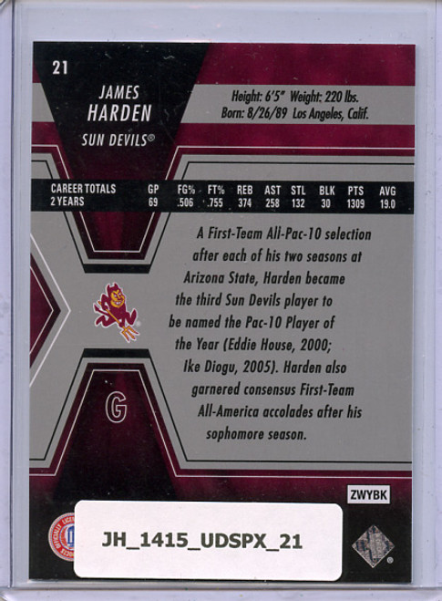 James Harden 2014-15 SPx #21