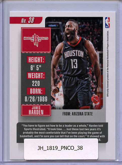 James Harden 2018-19 Contenders #38